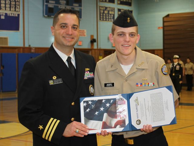 2013 0119 mammina rotc award