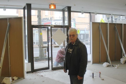 The first-floor interior at 117 E. Main St., where an indoor farmers market will open Feb. 1
