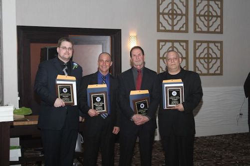 Lifesaver award recipients Joseph Oliver, Tommy Capiello, Ray Bonner and Ira Margulies; Not pictured: Diane Birkel Randi Peralta, 