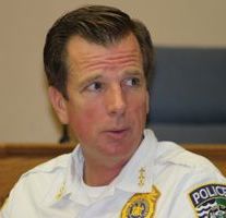Riverhead Police Chief David Hegermiller
