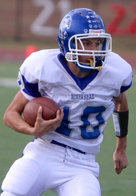Kenny Simco, quarterback, had to unexpectedly start for the first time in last season's final game of the regular season after the starting quarterback sustained an injury.