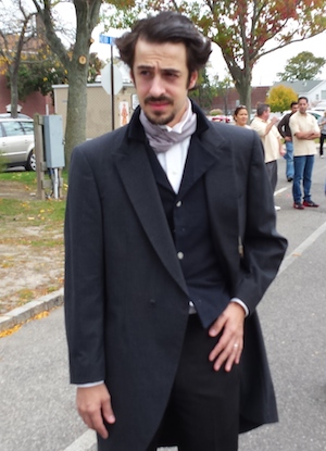 Darren St. George as Edgar Allan Poe. (Photo: April Pokorny)
