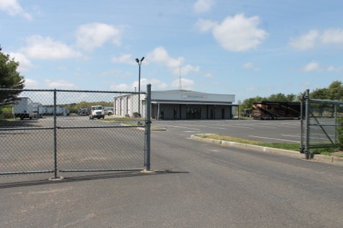 The site on Edwards Avenue the school district proposes to purchase for use as a new transportation facility. Photo: Denise Civiletti