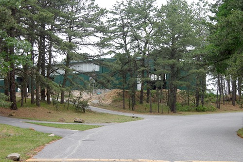 A new building under construction at the Hampton Hills Golf and Country Club. Photo: Denise Civiletti