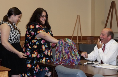 Sculptor Andrea Manning and theater artist Becca Seibert plan to transform the former reptile store on East Main Street into “a fictional alien planet” wiht an interactive installation for kids called “Space Picnic.” Photo: Denise Civiletti