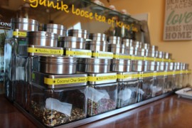 There will be 27 flavors of tea to pick from. Photo: Katie Blasl