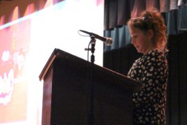 "His accomplishments in life and his many sacrifices, along with giving up his life for his fellow soldiers, is what all comes together to inspire me," said Haylie Esposito, one sixth grade essay winner.