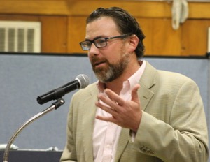 "For me, this is personal," Renaissance Downtowns vice president for planning and development Sean McLean, a Flanders resident told the Southampton Town Board. 