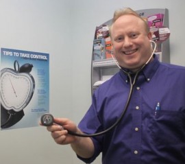 Dr. John O'Connor in his Calverton office in 2011. File photo: Peter Blasl