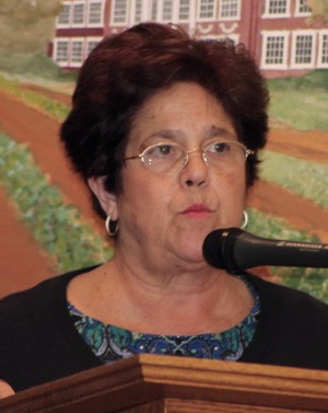 Jamesport-South Jamesport Civic Association president Angela DeVito. File photo: Denise Civiletti